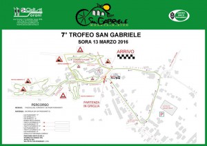 TROFEO SAN GABRIELE - IL PERCORSO DELLA GARA