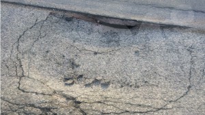 cedimento strada
