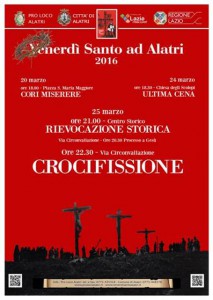 locandina venerdi santo alatri