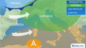 meteo italia pasquetta