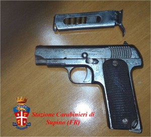 Compagnia di Frosinone- Foto Arresto Supino