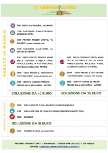 Programma ErranTeatro 2016