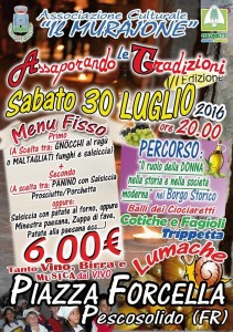 Locandina assaporando le tradizioni