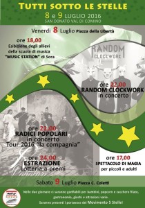 Locandina tutti sotto le stelle