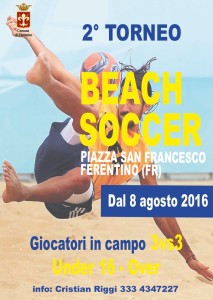 beach soccer ferentino