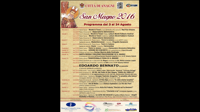 programma san magno 2016