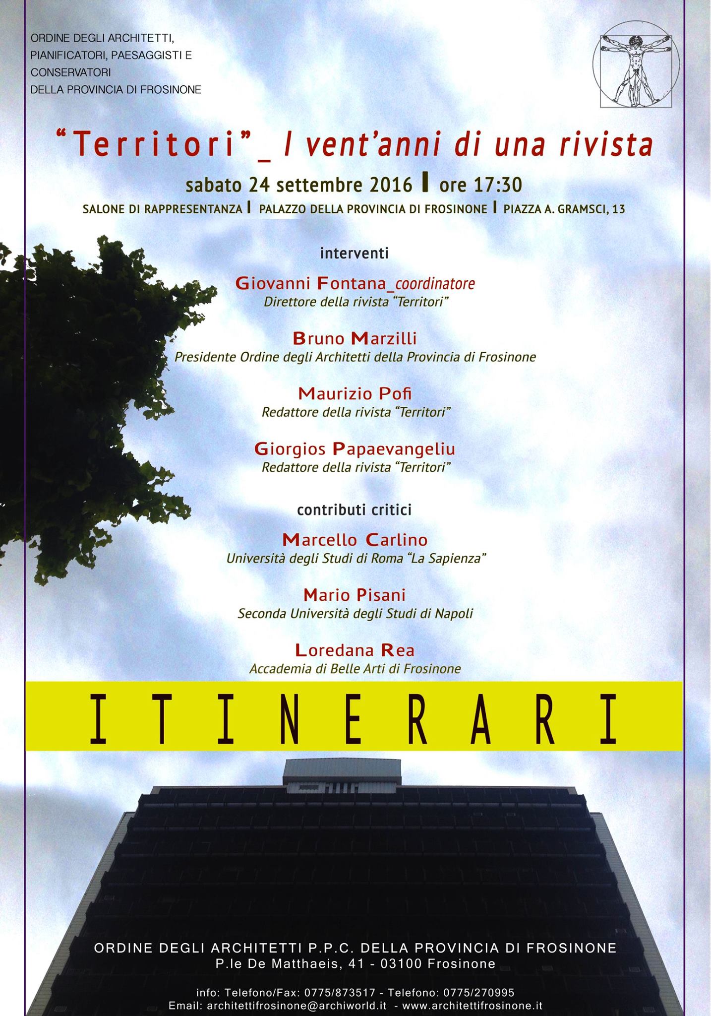 ventennale rivista territori