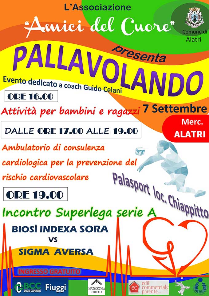 volantino pallavolando