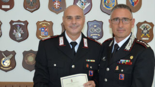 Brigadiere Capo QS Tinelli Giovanni - Colonnello Gabriele Mattioli