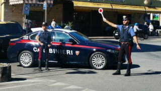 Posto di controllo dei carabinieri