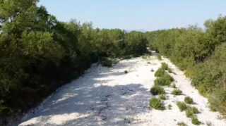 fiume melfa asciutto