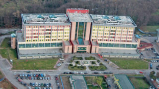 Frosinone ospedale spaziani e parcheggio antistante