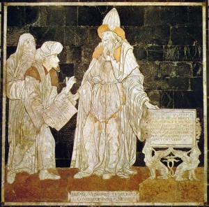 Ermete trismegisto mosaico cattedrale Siena