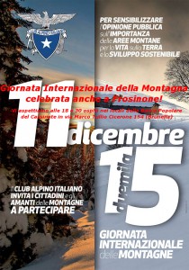 GiornataMontagna 11 dicembre
