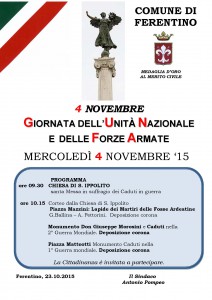 LOCANDINA 4 NOVEMBRE 2015