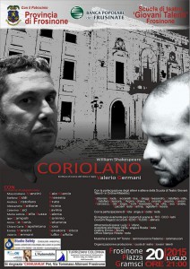 Locandina CORIOLANO