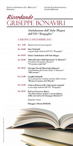Locandina inaugurazione